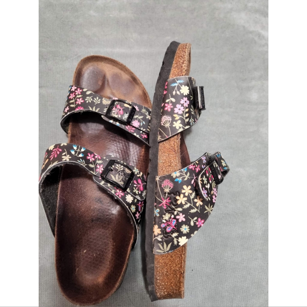 Floral Birkenstock Sydney Sandals